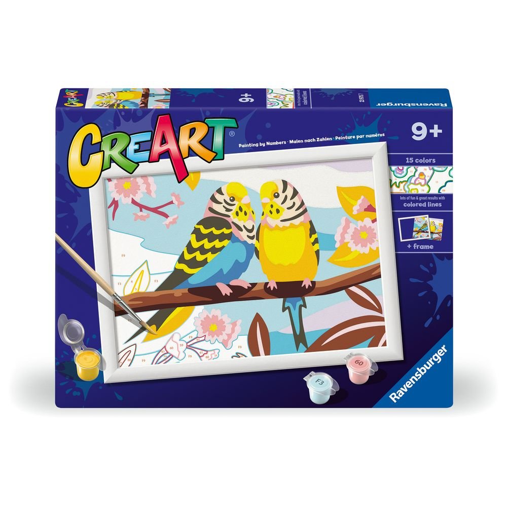 PINTAR POR NUMEROS CREART SERIE D LOS INSEPARABLES | RAVENSBURGER GAMES | 1 UNIDAD | 4005556239757