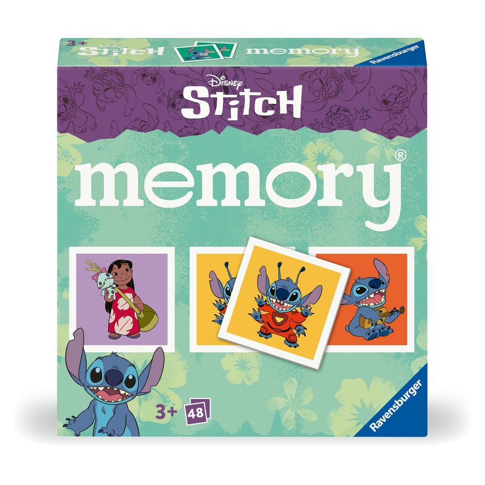 Juego Memory Pocket Stitch Ravensburger Imagen principal del producto