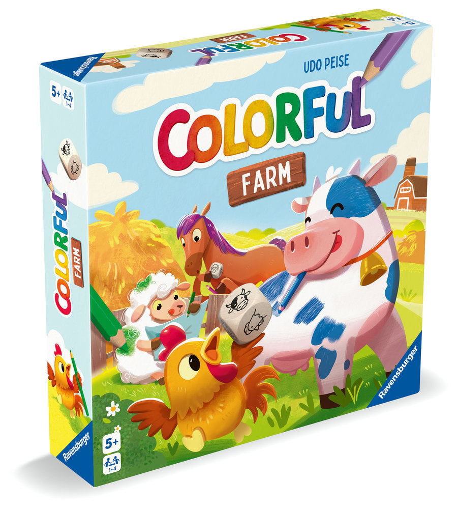Juego Colorful Farm Ravensburger Juegos Educativos