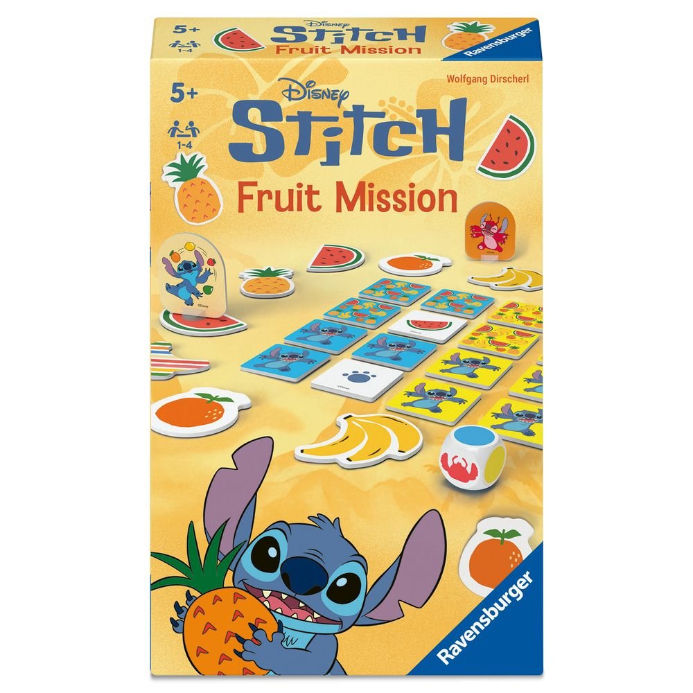 Juego Disney Stitch Fruit Mission Ravensburger Juegos Educativos