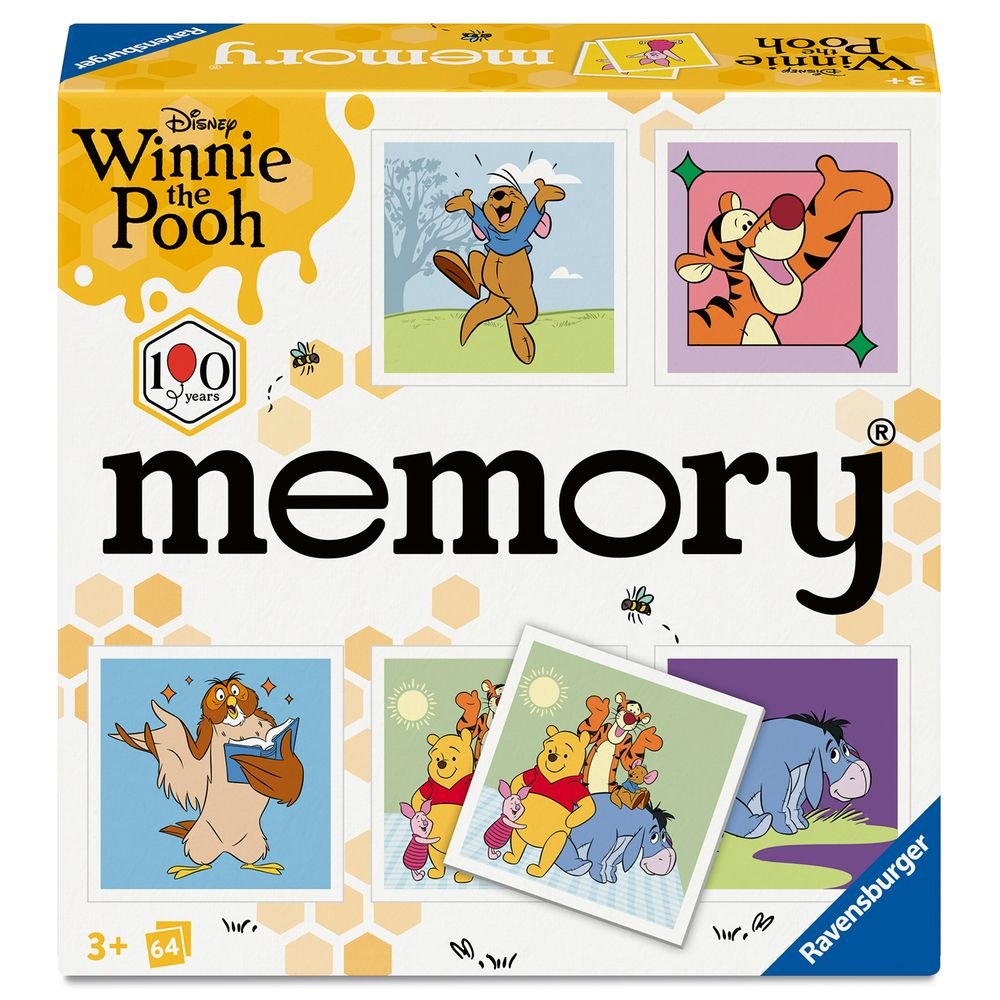 Juego Memory Winnie Pooh 100th Anniversary Ravensburger Games