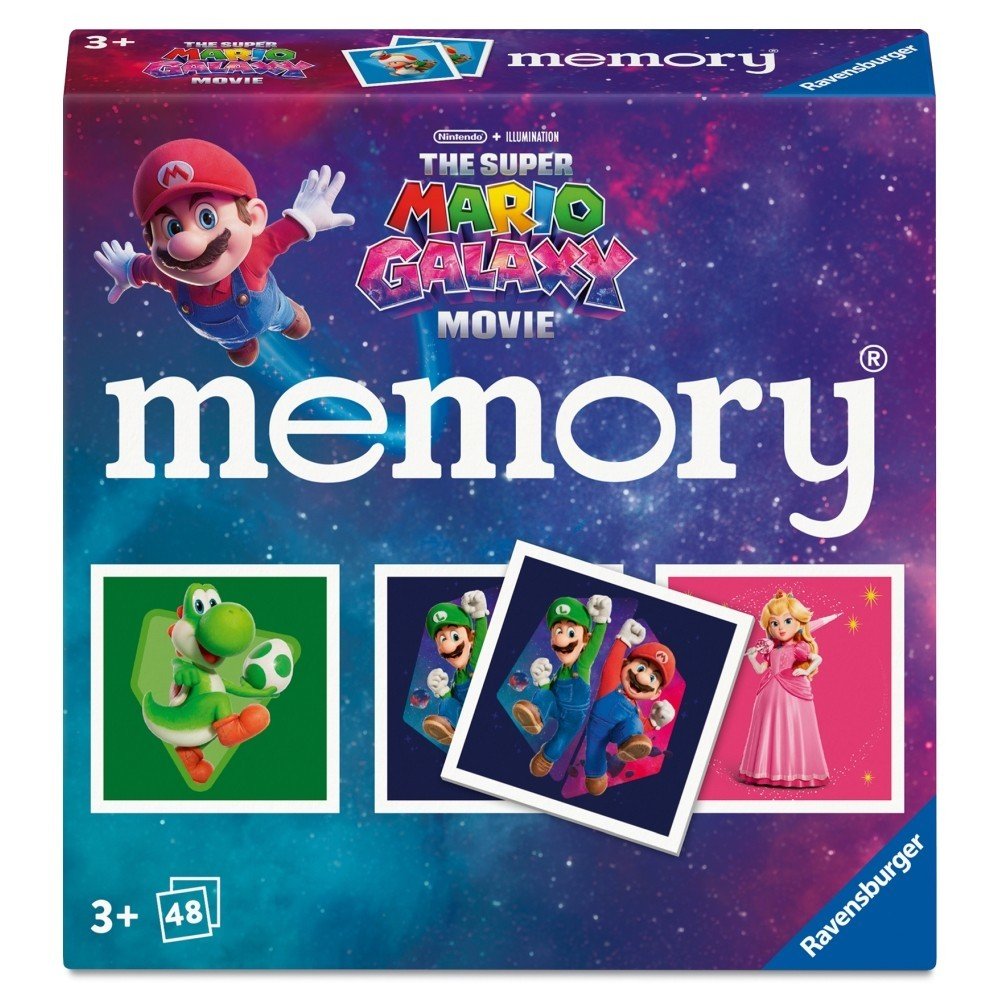 Juego Memory Pocket Super Mario Galaxy Ravensburger Games