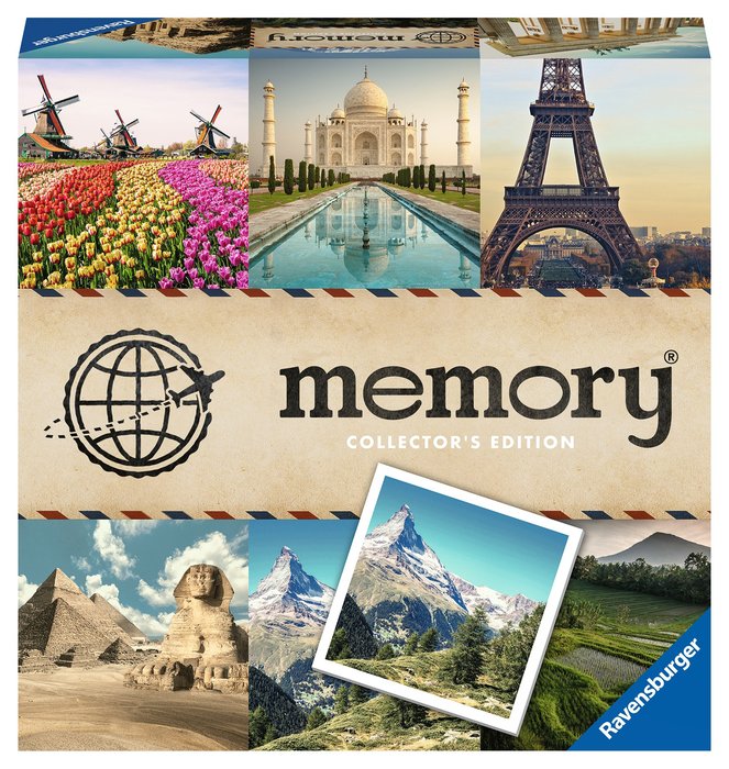 MEMORY VIAGGI COLLECTOR'S EDITION | RAVENSBURGER GAMES | 1 UNIDAD | 4005556273799 Imagen principal del producto