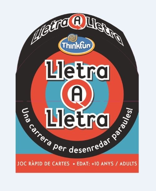 JUEGO DE CARTAS LETRA A LETRA - CATALAN | THINKFUN | 1 UNIDAD | 4005556763801 Imagen principal del producto