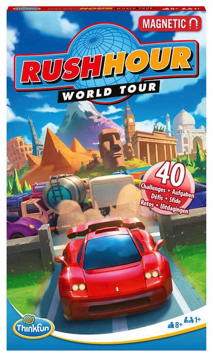 Juego Rush Hour World Tour Magnético Thinkfun