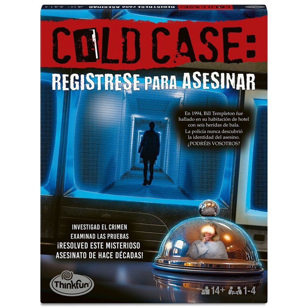 Juego Cold Case 5 Registrese para Asesinar Ravensburger Games