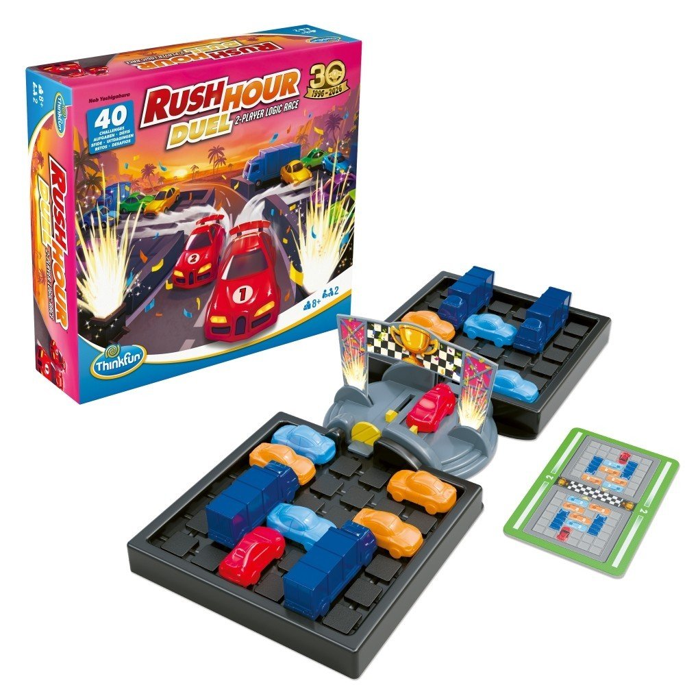 Rush Hour Duel - Juego de lógica para 2 jugadores ThinkFun