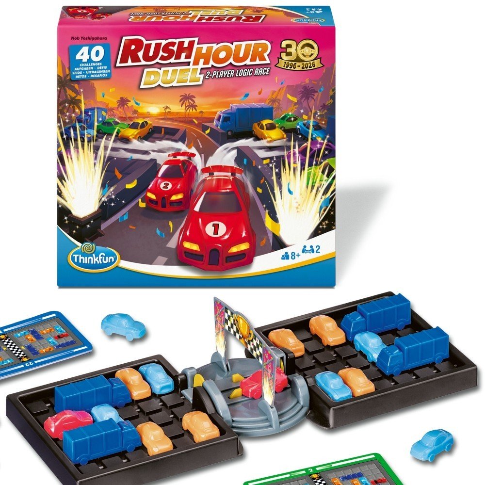 Rush Hour Duel - Juego de lógica para 2 jugadores ThinkFun