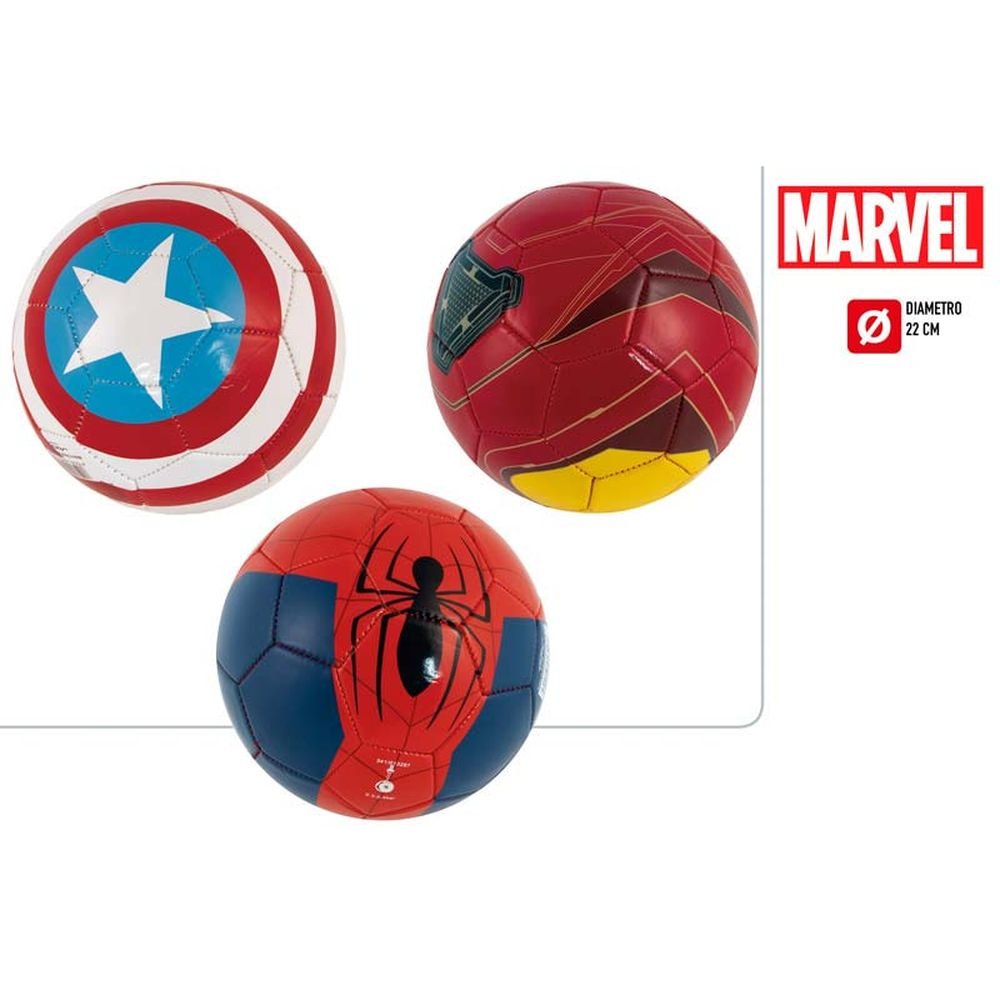 BALON FUTBOL MARVEL D22CM SURTIDOS DESHINCHADO | COLORBABY | 1 UNIDAD | 4006149521211 Imagen principal del producto