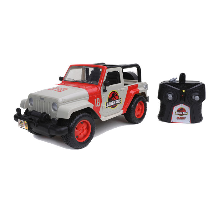 Radio Control 1:16 Jurassic Park Jeep Wrangler Imagen principal del producto