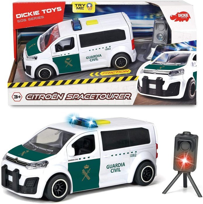 GUARDIA CIVIL FUGONETA CITROEN CON RADAR 15 CM | DICKIE | 1 UNIDAD | 4006333085703