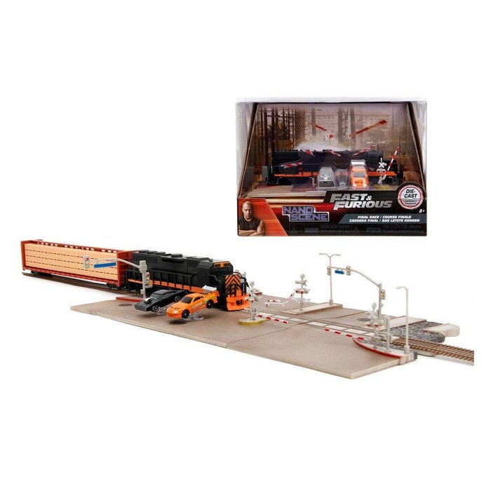 FAST & FURIOUS NANO ESCENARIO DIORAMA TREN | JADA | 1 UNIDAD | 4006333088216 Imagen principal del producto