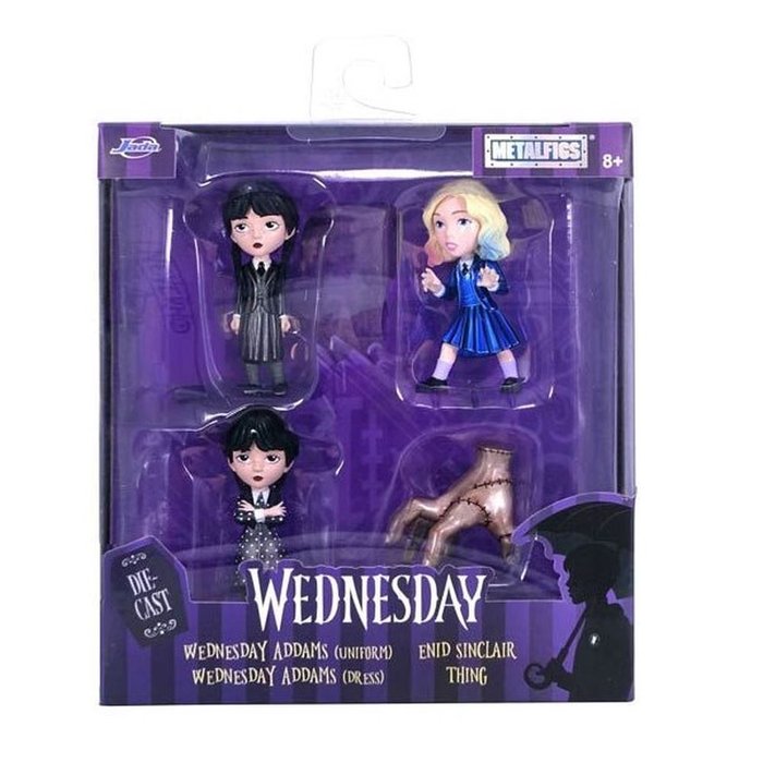 SET DE 4 FIGURAS METAL MIERCOLES 7 CM | JADA | 1 UNIDAD | 4006333089909 Imagen principal del producto