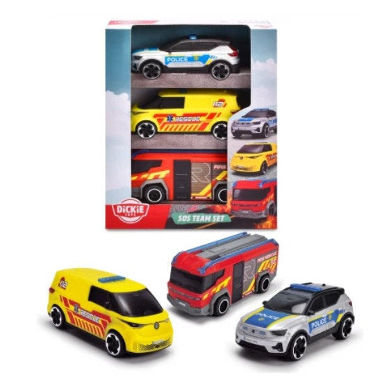 EQUIPO SOS 16CM | DICKIE | 1 UNIDAD | 4006333090639