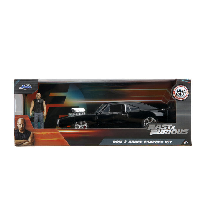 Fast&furious Dodge con Figura Toreto 1:24 Jada Imagen principal del producto