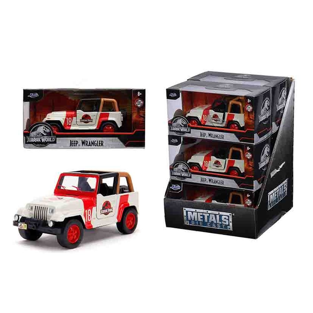 JURASSIC PARK JEEP WRANGLER 1:32 | JADA | 1 UNIDAD | 4006333098529 Imagen principal del producto