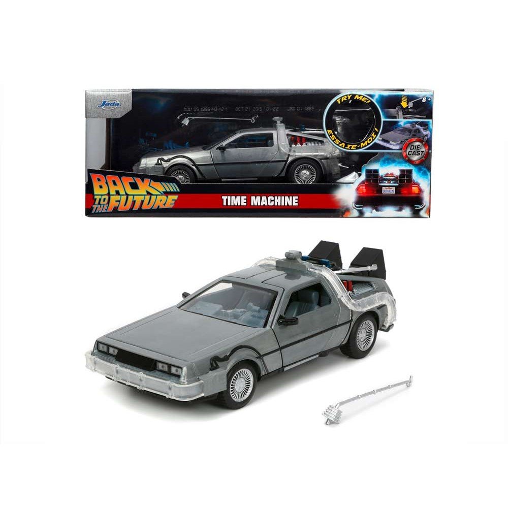 DeLorean Regreso al Futuro I Metal 1:24 Jada
