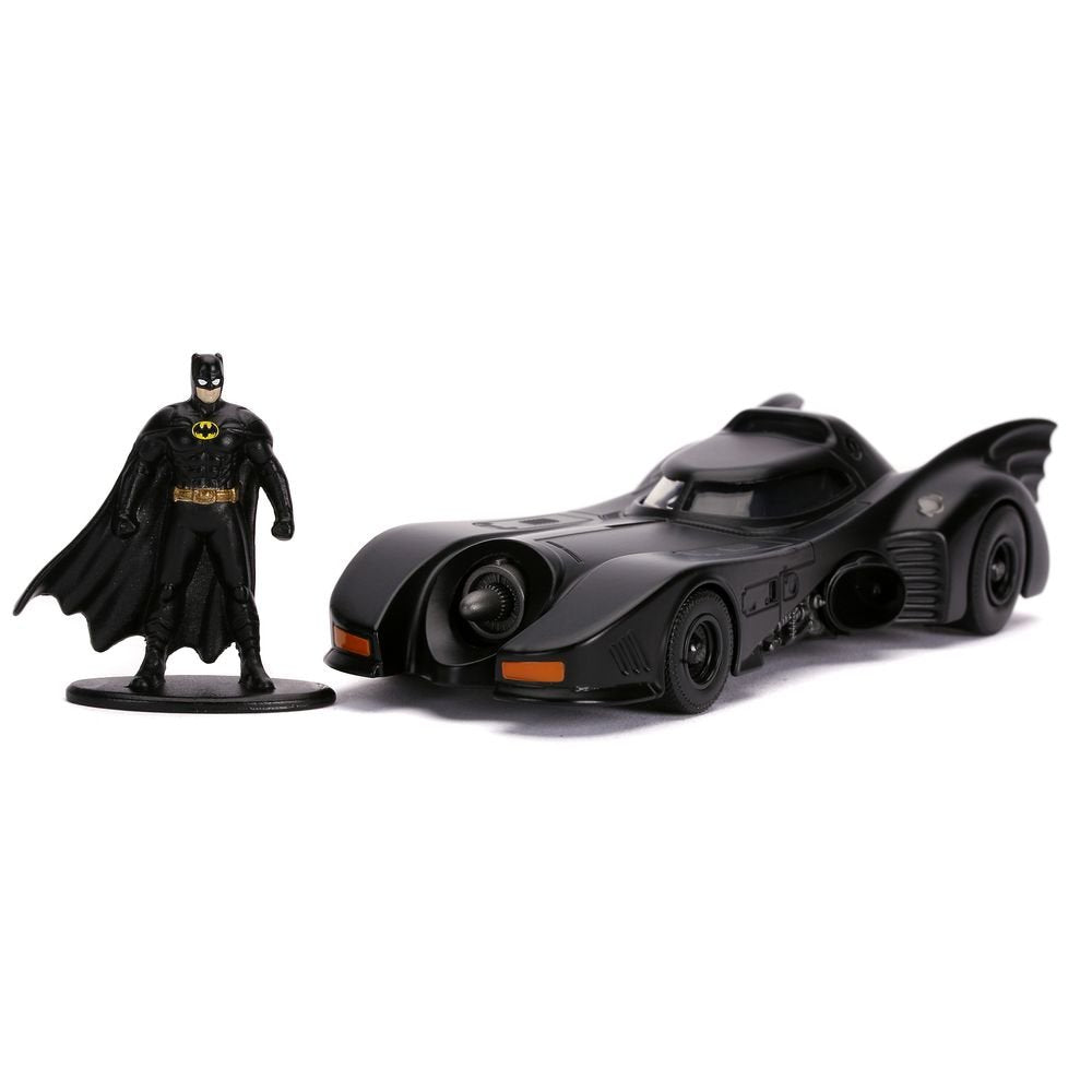 Batmóvil Metal 1:32 1989 con Figura - Jada