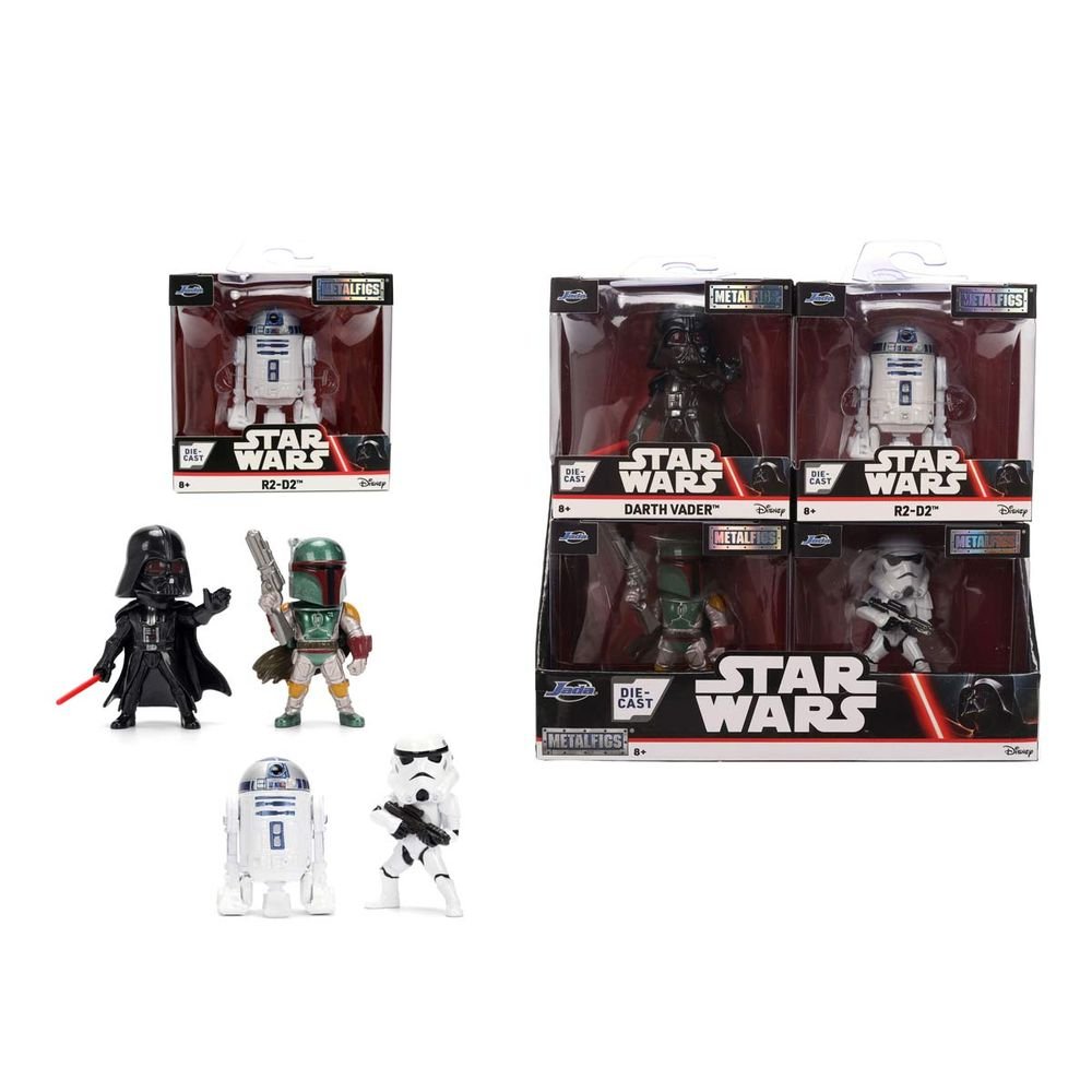 Figura de Metal 7 cm Star Wars Clásico Surtido Jada