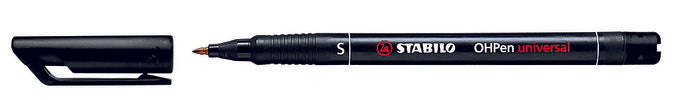 Rotulador Stabilo Ohpen Negro Punta S | Stabilo | Pack 10 Unidades