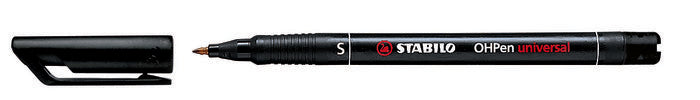 Rotulador Stabilo Ohpen Negro Punta S | Stabilo | Pack 10 Unidades Imagen principal del producto