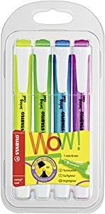Marcador Fluorescente Stabilo Swing Cool 4 Colores | Stabilo | Pack 1 Unidades