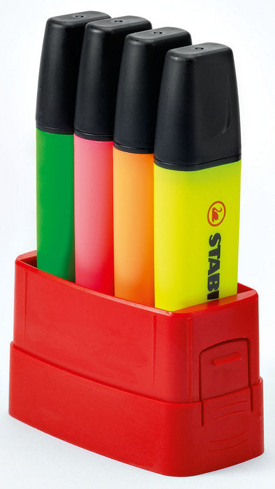 Marcador Fluorescente Stabilo Boss Original 4 Ud Big Boss B | Stabilo | Pack 1 Unidades
