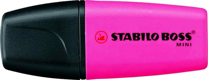 Marcador Fluorescente Stabilo Boss Mini Rosa Pack 10