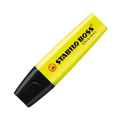 Marcador Stabilo Boss Original Amarillo | Stabilo | Pack 10 Unidades