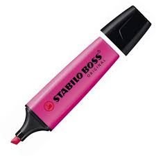 Marcador Stabilo Boss Original Violeta | Stabilo | Pack 10 Unidades