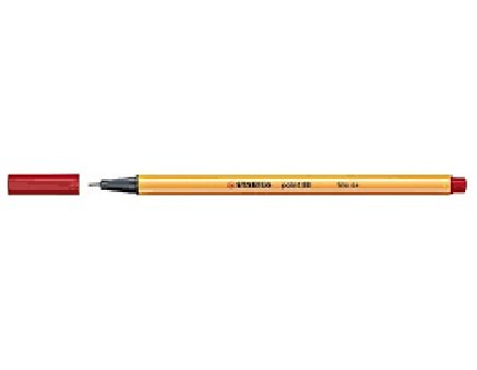 Rotulador Stabilo Point 88/50 Carmesi | Stabilo | Pack 10 Unidades Imagen principal del producto