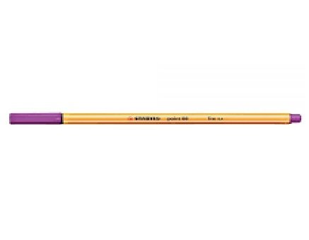 Rotulador Stabilo Point 88/58 Lila | Stabilo | Pack 10 Unidades