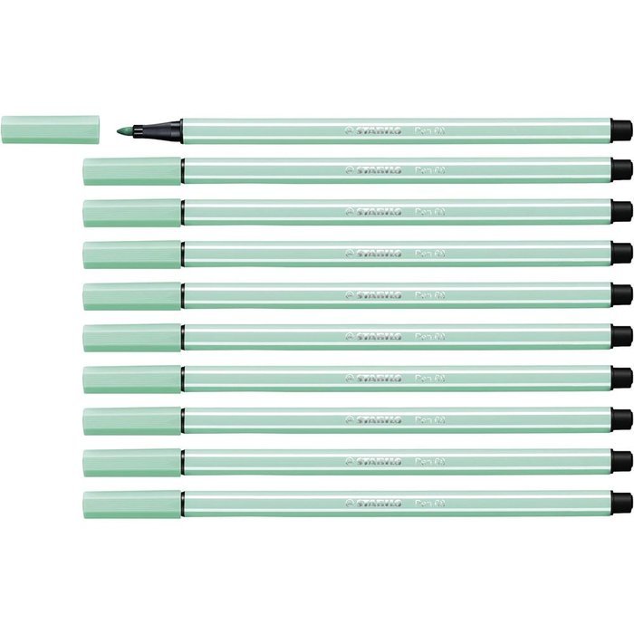 Rotulador Stabilo Pen 68 Verde Hielo | Stabilo | Pack 10 Unidades Imagen principal del producto