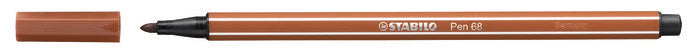 Rotulador Stabilo Pen 68 Sanguina Pack 10 para escritura y dibujo