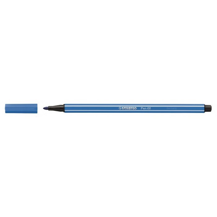 Rotulador Stabilo Pen 68 Azul Oscuro | Stabilo | Pack 10 Unidades