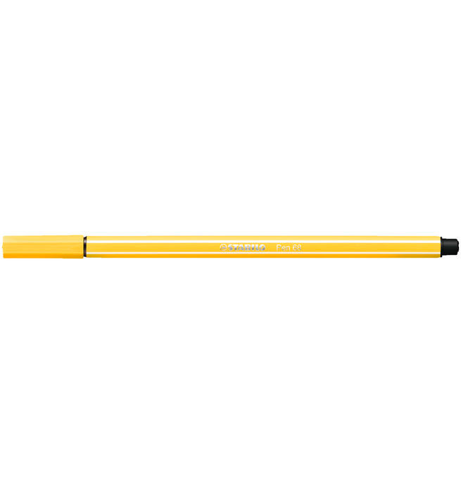 Rotulador Stabilo Pen 68 Amarillo Pack 10