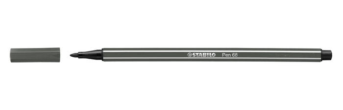 Rotulador Stabilo Pen 68 Negro | Stabilo | Pack 10 Unidades