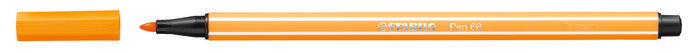 Rotuladores Stabilo Pen 68 Naranja pack 10