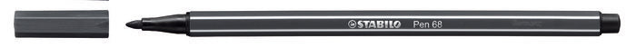 Rotulador Stabilo Pen 68 Gris Intenso para escritura y dibujo