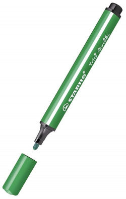Rotuladores Stabilo Trio Scribbi Verde para manualidades y escritura