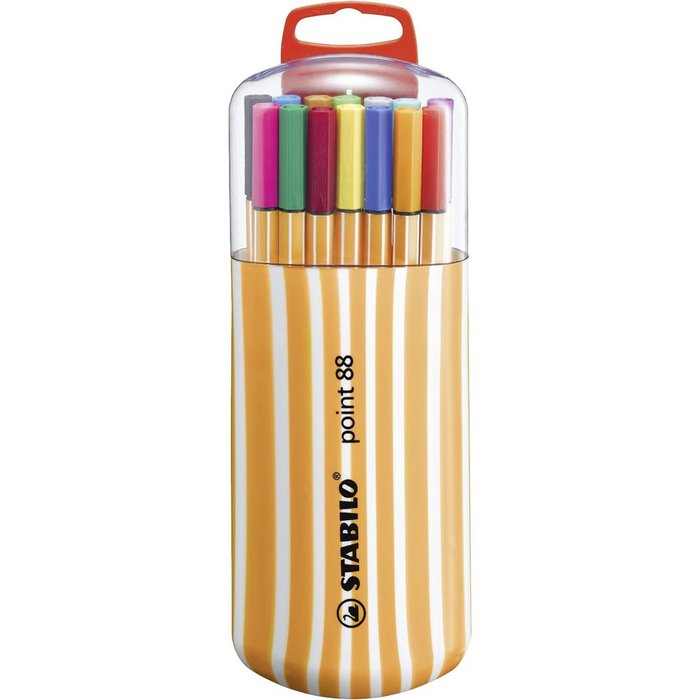 Rotulador Stabilo Point 88 Zebrui 20 Colores Surtidos | Stabilo | Pack 1 Unidades Imagen principal del producto