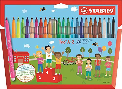 Rotulador Stabilo Trio Az 24 Rotuladores | Stabilo | Pack 1 Unidades Imagen principal del producto