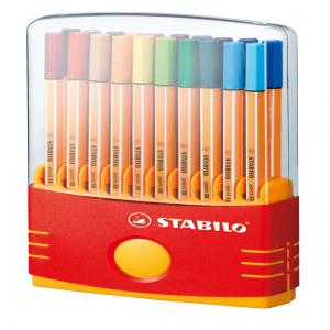 Rotulador Stabilo Point 88 Colorparade Estuche 20U | Stabilo | Pack 1 Unidades Imagen principal del producto