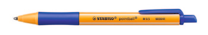 BOLIGRAFO STABILO POINTBALL AZUL | 10 UNIDADES | (STABILO)