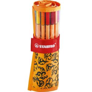 ESTUCHE 30 COLORES ROLLERSET stabilo point 88 25 STANDAR Y 5 COLORES NEON Imagen principal del producto