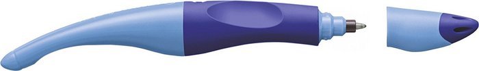 BOLIGRAFO ROLLER STABILO ERGONOMICO ZURDO CUERPO AZUL / AZU | 3 UNIDADES | (STABILO)