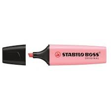 Marcador Stabilo Boss Original Rubor Rosa | Stabilo | Pack 10 Unidades
