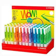 Expositor 48 Marcadores Stabilo Swing Cool Fluor | Stabilo | Pack 48 Unidades
