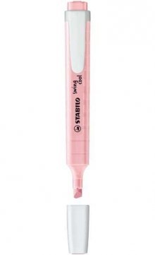 Marcador Stabilo Swing Cool Pastel Rubor Rosa | Stabilo | Pack 10 Unidades