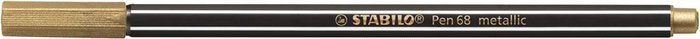 Rotulador Stabilo Pen 68 Metallic Oro | Stabilo | Pack 10 Unidades